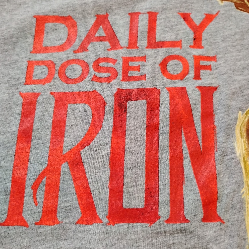 Tommy Bahama Relax T Shirt Men's Extra Large Gray Daily Dose of Iron Golf Clubs - Picture 8 of 12